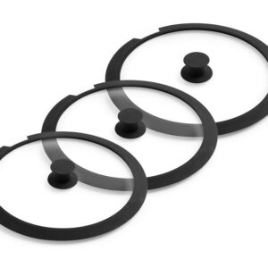 Glasdeckel Ohne Griff – 3-Stück