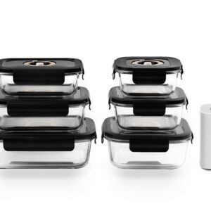 Vacuum-Glasbehälter Mix-Set – 6Tlg